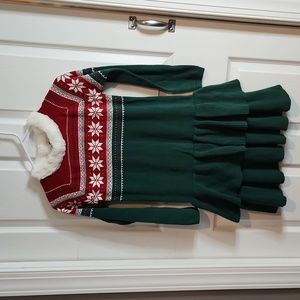 Girls sweater dress.